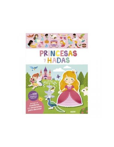 Libro De Stickers Princesas Y Hadas