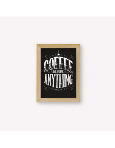 Wall Art Grande Coffee Before Anything