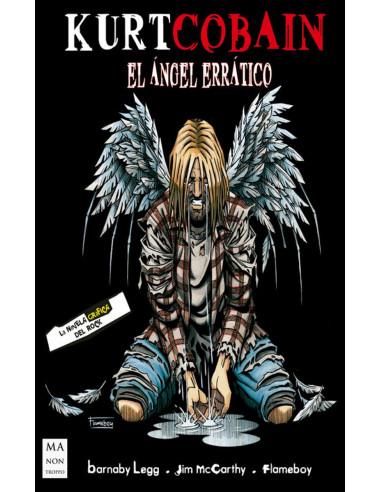 Kurt Cobain El Angel Erratico *la Novela Grafica Del Rock*