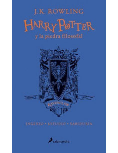 Harry Potter Y La Piedra Filosofal Ravenclaw Azul