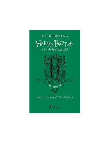 Harry Potter Y La Piedra Filosofal Slytherin Verde