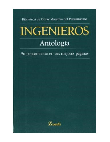 Antologia De Jose Ingenieros