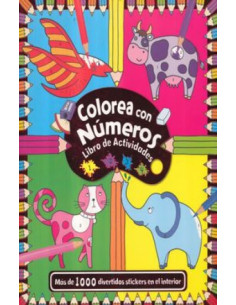 Colorea Con Numeros Stickers