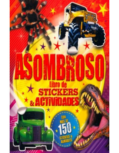 Asombroso Libro Actividades Stickers