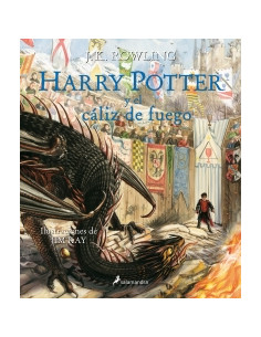 Harry Potter Y El Caliz De Fuego 4 Edicion Ilustrada