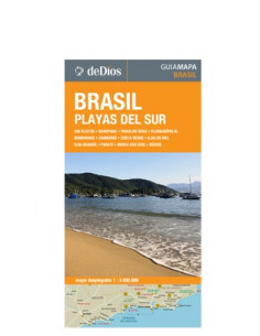 Brasil Playas Del Sur Guia Mapa