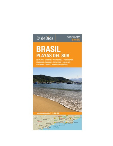 Brasil Playas Del Sur Guia Mapa
