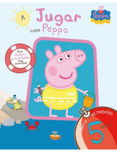 Peppa Pig. A Jugar Con Peppa 5 Años
*libro De Actividades Para 5 Años
