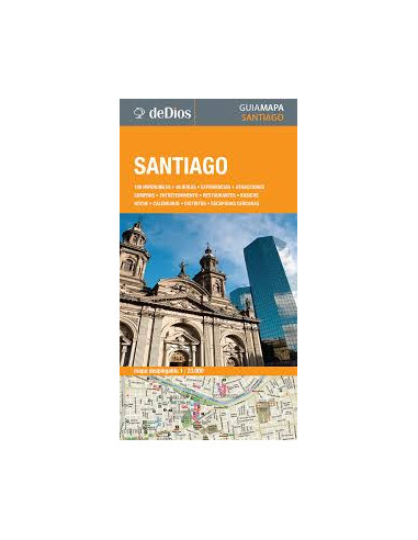 Santiago De Chile Guia Mapa