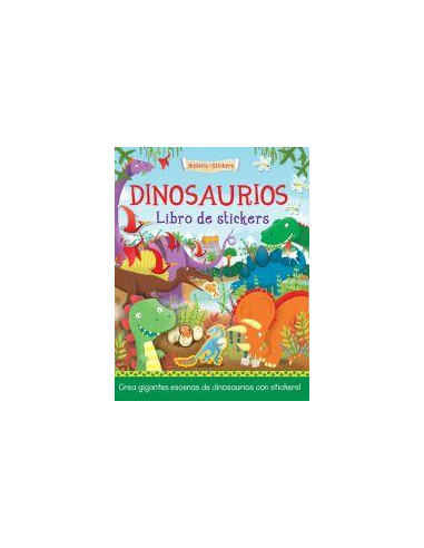 Dinosaurio Libro De Stickers