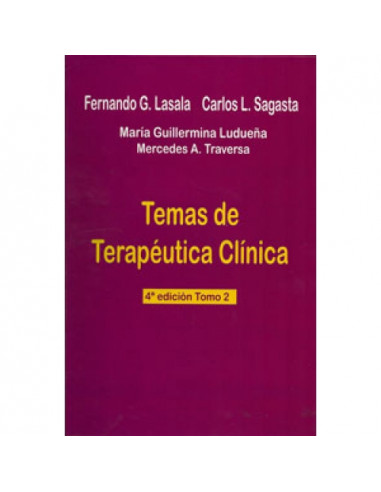 Temas De Terapeutica Clinica Tomo 2