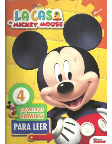 La Casa De Mickey Mouse
*4 ¡divertidos Comics! Para Leer