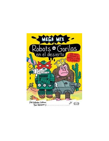 Robots Vs Gorilas En El Desierto - Mega Mix