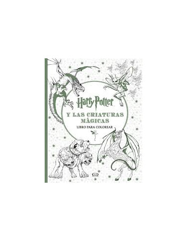 Harry Potter Y Las Criaturas Magicas Para Colorear