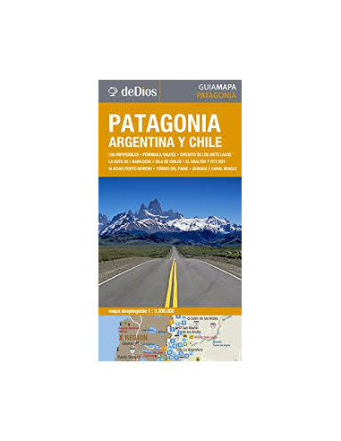 Patagonia Argentina Y Chile Guia Mapa