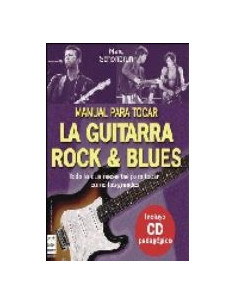 Manual Para Tocar La Guitarra Rock Y Blues Incluye Cd