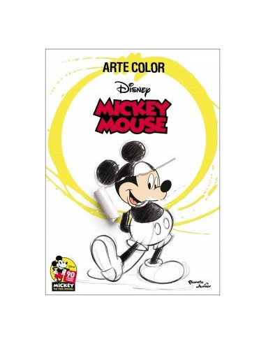 Mickey Mouse Arte Color