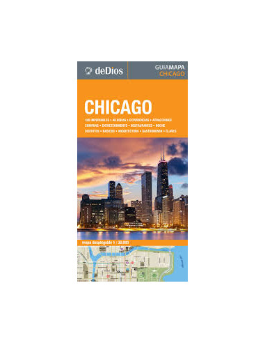 Chicago Guia De Mapa