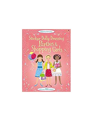 Sticker Dolly Dressing Parties And Shopping Girls