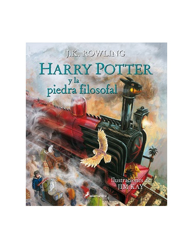 Harry Potter Y La Piedra Filosofal 1 Ilustrado