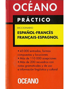 Diccionario Oceano Español Frances Practico