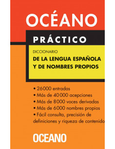 Diccionario Oceano De Lengua Española Y Nombres Propios