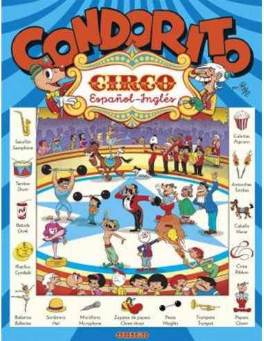 Condorito Circo Ingles Español