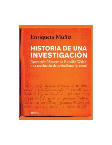 Historia De Una Investigacion