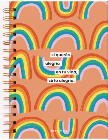 Cuaderno A5 Punteado 2019 Se La Alegria Td