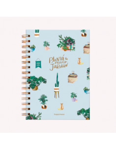Cuaderno A5 Rayado 2019 Planta Tu Propio Jardin Td