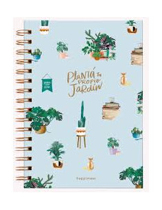 Cuaderno A5 Punteado 2019 Planta Tu Propio Jardin Td
