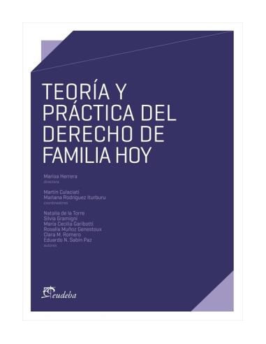 Teoria Y Practica Del Derecho De Familia Hoy