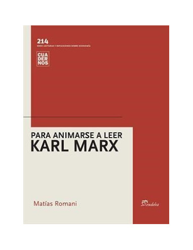 Para Animarse A Leer Karl Marx