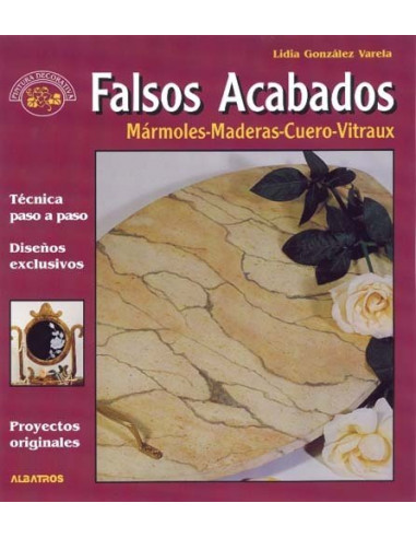 Falsos Acabados
*marmoles Madera Cuero Vitraux